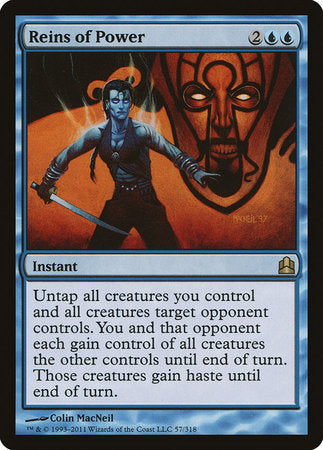 Reins of Power [Commander 2011] | Dumpster Cat Games