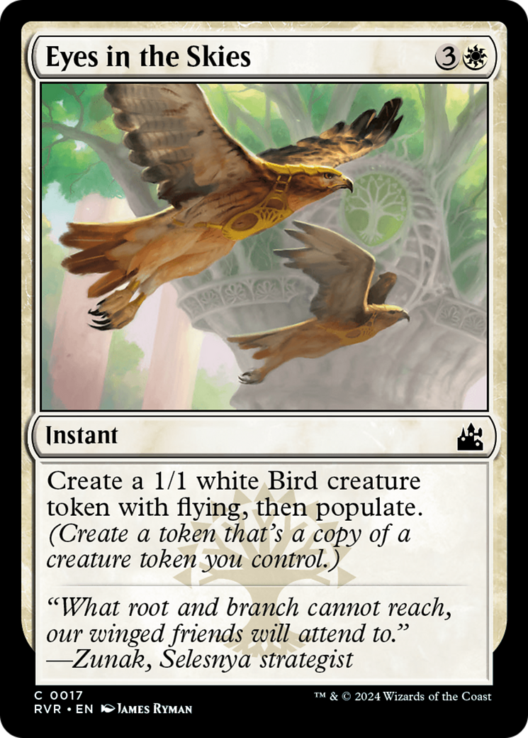 Eyes in the Skies [Ravnica Remastered] | Dumpster Cat Games