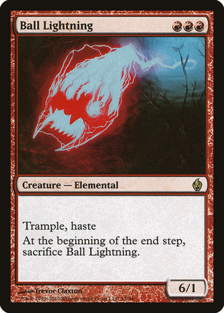 Ball Lightning [Premium Deck Series: Fire and Lightning] | Dumpster Cat Games