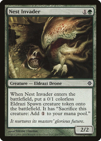 Nest Invader [Rise of the Eldrazi] | Dumpster Cat Games