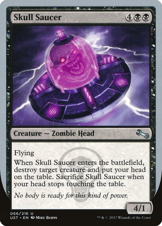 Skull Saucer [Unstable] | Dumpster Cat Games