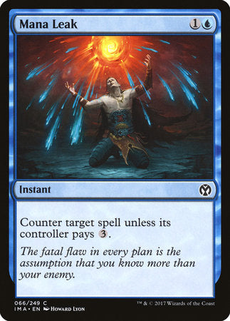 Mana Leak [Iconic Masters] | Dumpster Cat Games
