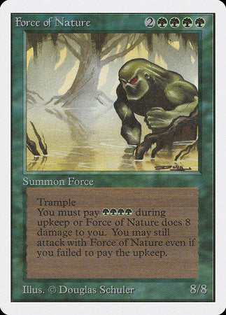 Force of Nature [Unlimited Edition] | Dumpster Cat Games