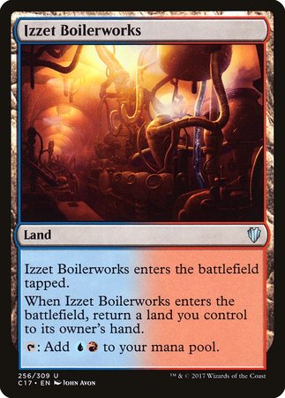 Izzet Boilerworks [Commander 2017] | Dumpster Cat Games