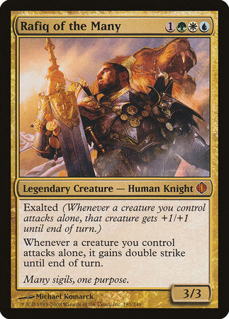 Rafiq of the Many [Shards of Alara] | Dumpster Cat Games