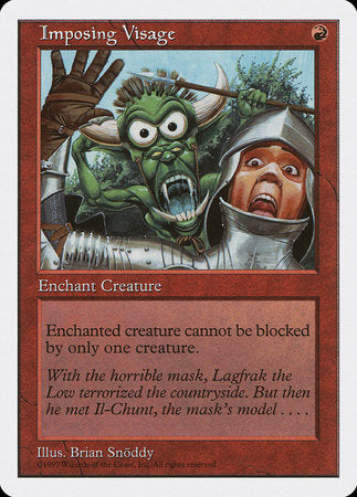 Imposing Visage [Fifth Edition] | Dumpster Cat Games