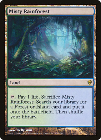 Misty Rainforest [Zendikar] | Dumpster Cat Games