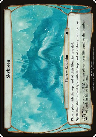 Skybreen (Planechase Anthology) [Planechase Anthology Planes] | Dumpster Cat Games