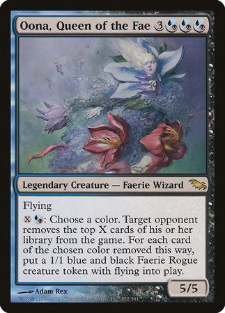 Oona, Queen of the Fae [Shadowmoor] | Dumpster Cat Games