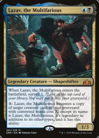 Lazav, the Multifarious [Guilds of Ravnica] | Dumpster Cat Games