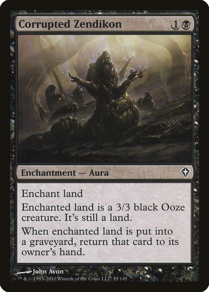 Corrupted Zendikon [Worldwake] | Dumpster Cat Games