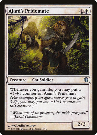 Ajani's Pridemate [Commander 2013] | Dumpster Cat Games