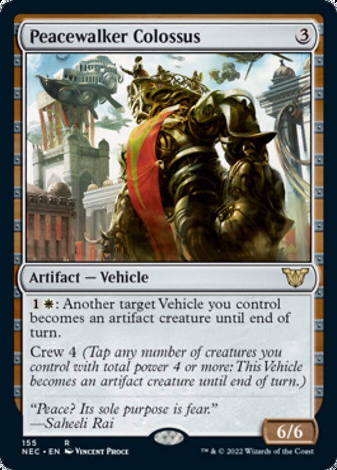 Peacewalker Colossus [Kamigawa: Neon Dynasty Commander] | Dumpster Cat Games