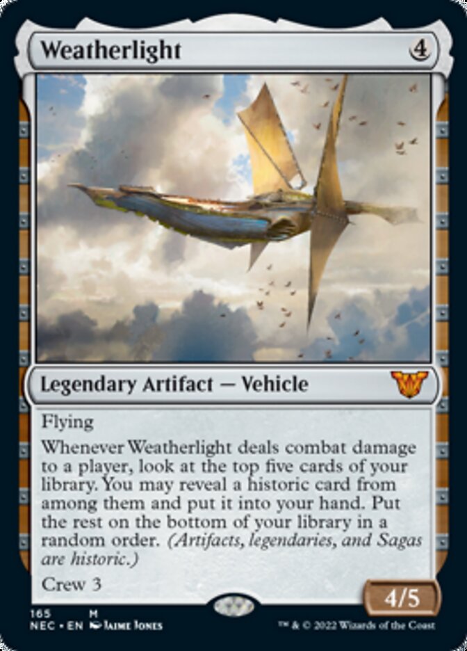 Weatherlight [Kamigawa: Neon Dynasty Commander] | Dumpster Cat Games