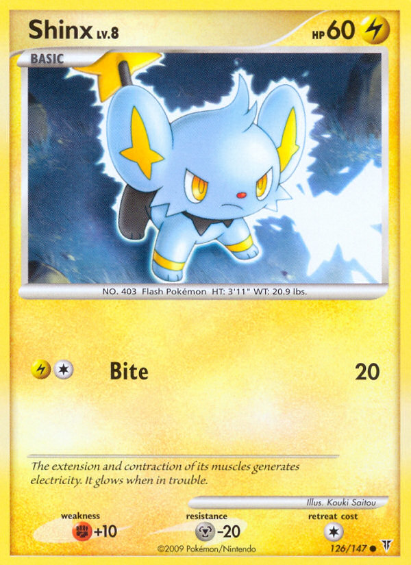 Shinx (126/147) [Platinum: Supreme Victors] | Dumpster Cat Games