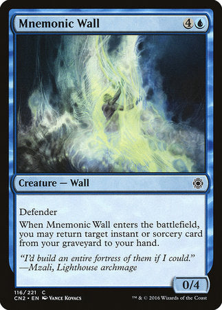 Mnemonic Wall [Conspiracy: Take the Crown] | Dumpster Cat Games