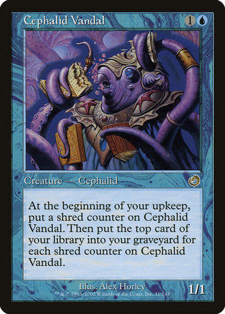 Cephalid Vandal [Torment] | Dumpster Cat Games