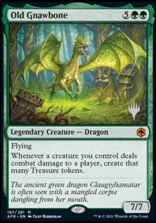 Old Gnawbone (Promo Pack) [Dungeons & Dragons: Adventures in the Forgotten Realms Promos] | Dumpster Cat Games