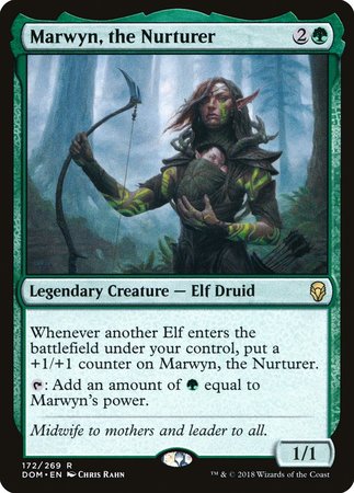 Marwyn, the Nurturer [Dominaria] | Dumpster Cat Games