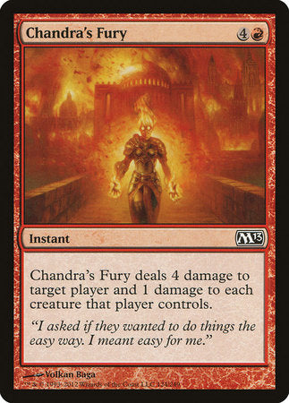 Chandra's Fury [Magic 2013] | Dumpster Cat Games