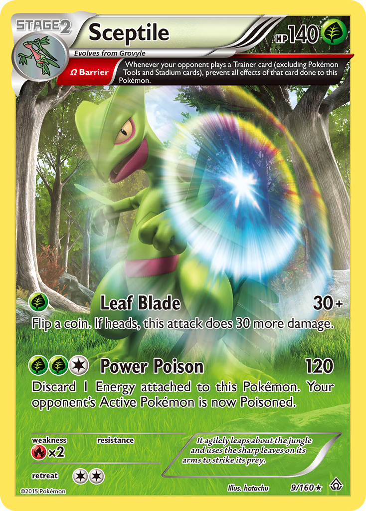 Sceptile (9/160) [XY: Primal Clash] | Dumpster Cat Games