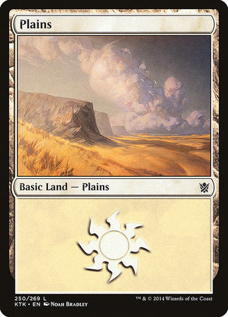 Plains (250) [Khans of Tarkir] | Dumpster Cat Games
