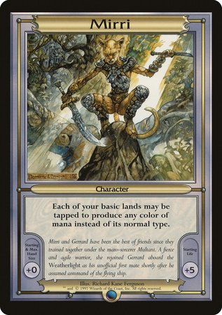 Mirri (Oversize) [Vanguard Series] | Dumpster Cat Games