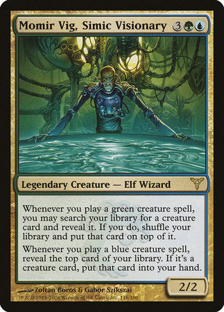 Momir Vig, Simic Visionary [Dissension] | Dumpster Cat Games
