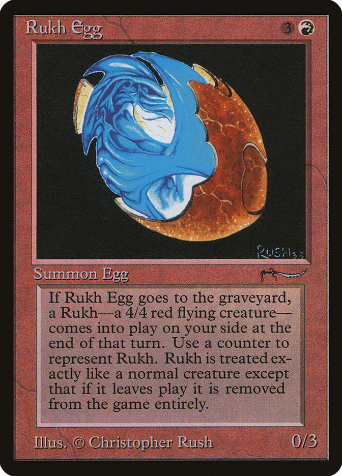 Rukh Egg (Dark Mana Cost) [Arabian Nights] | Dumpster Cat Games