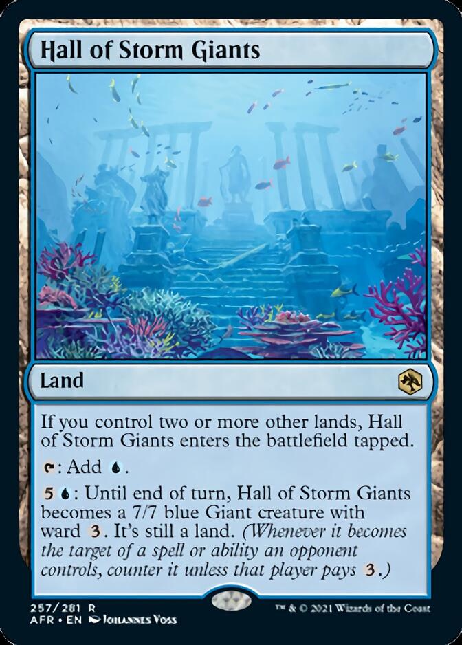 Hall of Storm Giants [Dungeons & Dragons: Adventures in the Forgotten Realms] | Dumpster Cat Games