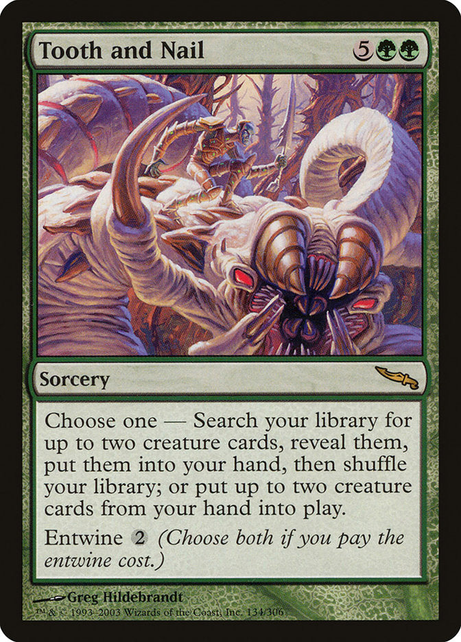 Tooth and Nail [Mirrodin] | Dumpster Cat Games