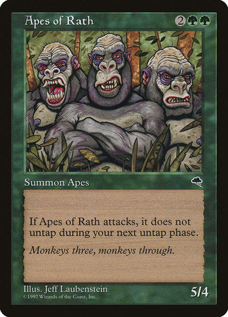 Apes of Rath [Tempest] | Dumpster Cat Games