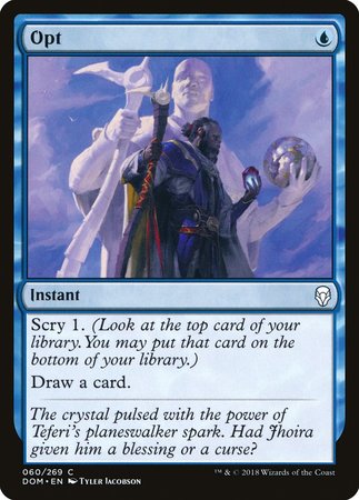 Opt [Dominaria] | Dumpster Cat Games