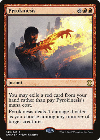 Pyrokinesis [Eternal Masters] | Dumpster Cat Games