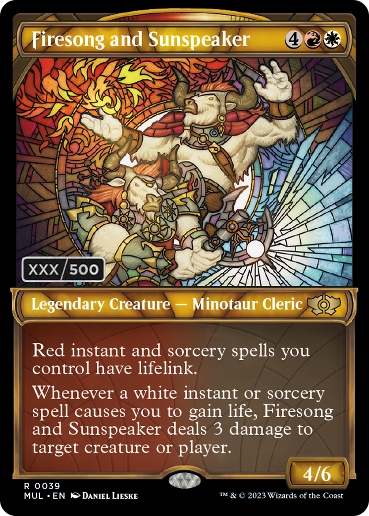 Firesong and Sunspeaker (Serialized) [Multiverse Legends] | Dumpster Cat Games