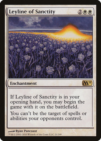 Leyline of Sanctity [Magic 2011] | Dumpster Cat Games