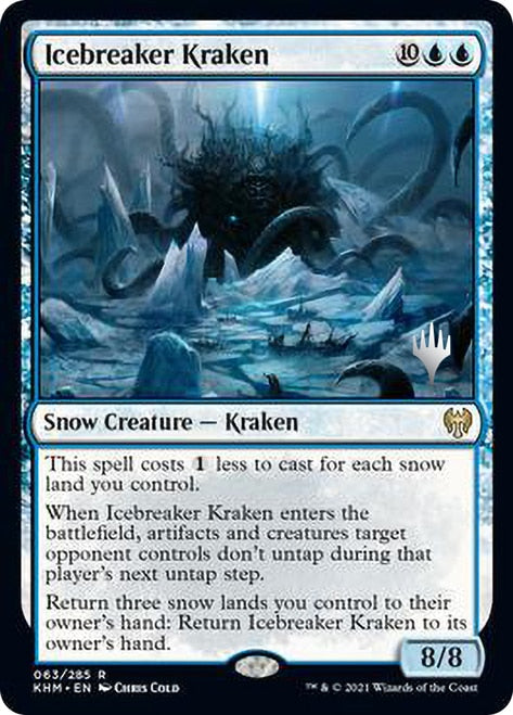 Icebreaker Kraken [Kaldheim Promo Pack] | Dumpster Cat Games