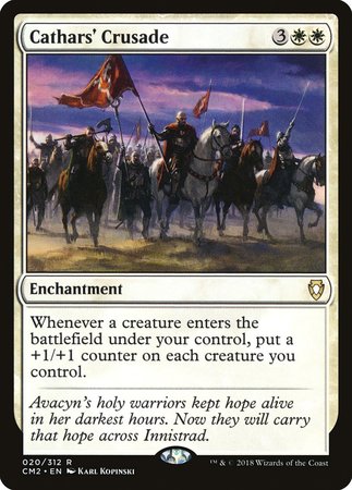 Cathars' Crusade [Commander Anthology Volume II] | Dumpster Cat Games