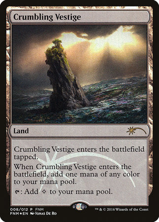 Crumbling Vestige [Friday Night Magic 2016] | Dumpster Cat Games