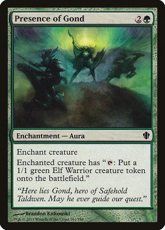 Presence of Gond [Commander 2013] | Dumpster Cat Games