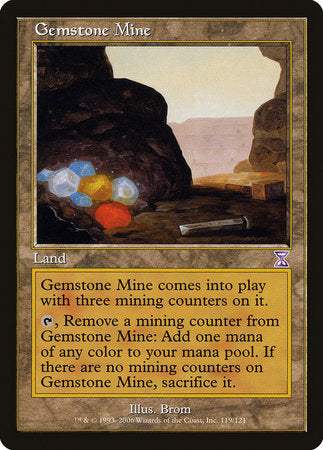 Gemstone Mine [Time Spiral Timeshifted] | Dumpster Cat Games