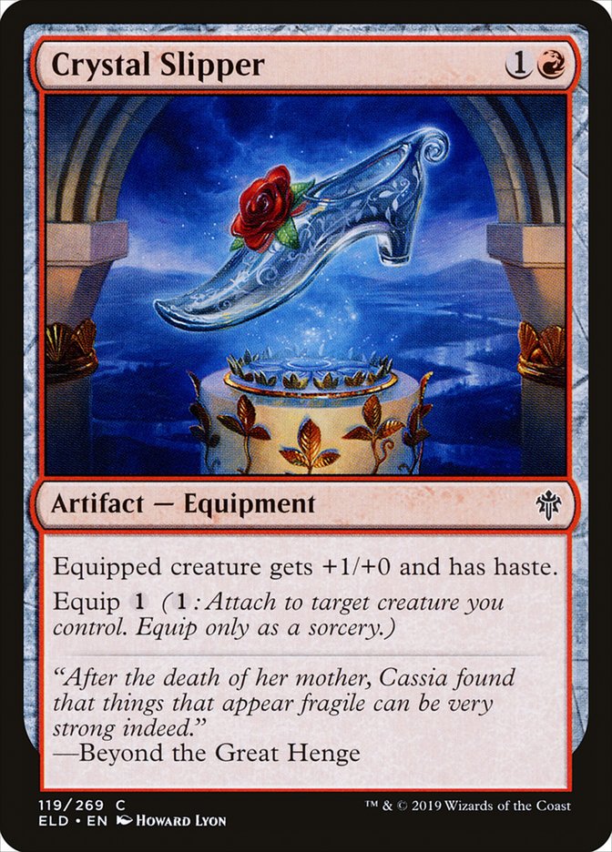 Crystal Slipper [Throne of Eldraine] | Dumpster Cat Games