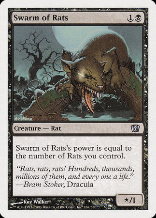 Swarm of Rats [Eighth Edition] | Dumpster Cat Games