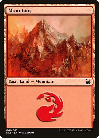 Mountain (61) [Duel Decks: Mind vs. Might] | Dumpster Cat Games