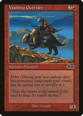 Viashino Outrider [Urza's Saga] | Dumpster Cat Games
