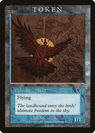 Bird Token (Invasion) [Magic Player Rewards 2001] | Dumpster Cat Games