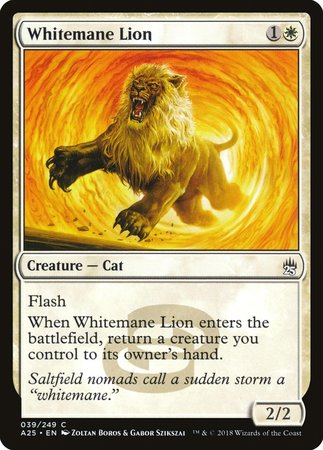 Whitemane Lion [Masters 25] | Dumpster Cat Games