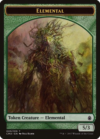 Elemental Token (009) [Commander Anthology Tokens] | Dumpster Cat Games