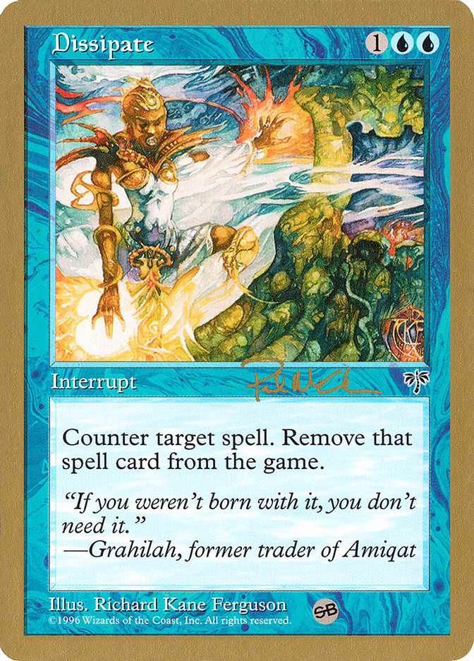 Dissipate (Paul McCabe) [World Championship Decks 1997] | Dumpster Cat Games