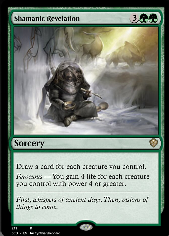 Shamanic Revelation [Starter Commander Decks] | Dumpster Cat Games
